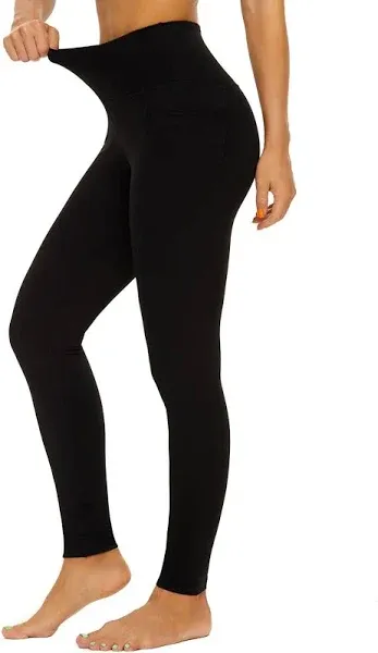 Iuga High Waisted Leggings for Women Workout Leggings with Inner Pocket Yoga Pants for Women