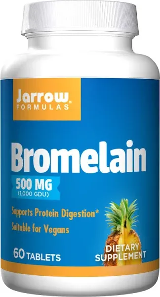 Jarrow Formulas, Inc. Vegan Bromelain 500 mg 60 Tabs