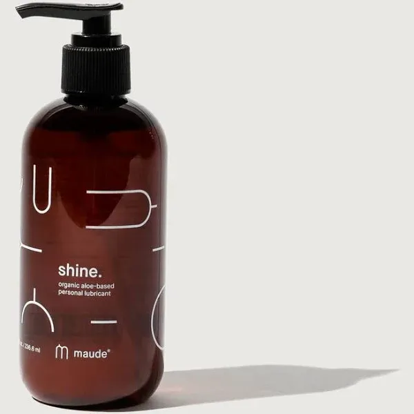 Maude Shine Organic Personal Lubricant