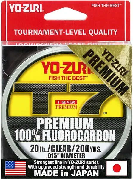 Yo-Zuri T7 Premium Fluorocarbon 200 Yards