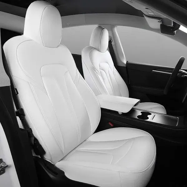 Tesla Model Y Nappa Leather Car Seat Covers