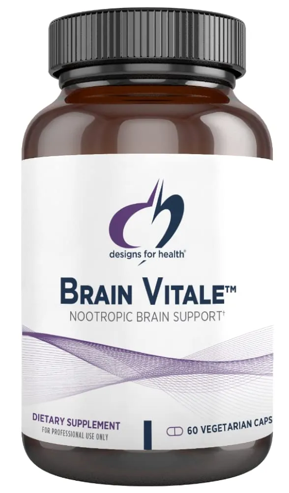 Designs for health Brain Vitale for Nootropic Brain Support