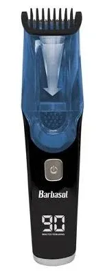 Barbasol Rechargeable LCD Vacuum Beard Trimmer