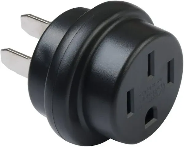 Progressive Industries 50 Amp Extension Plug, Black,Silver