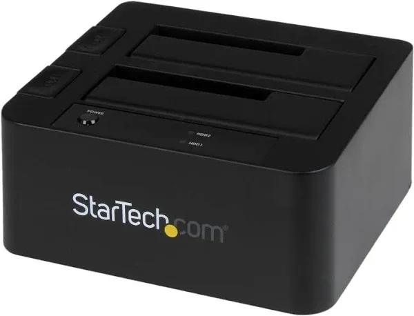 StarTech USB 3.0 Dual Hard Drive Docking Station SATA