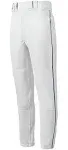 Mizuno Premier Piped Baseball Pant - Medium - White / Navy