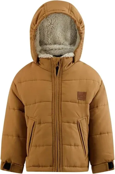 LONDON FOG Boys' Active Puffer Jacket Stylish Winter Coat