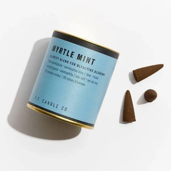 P.F. Candle Co. - Myrtle Mint - Alchemy Incense Cones