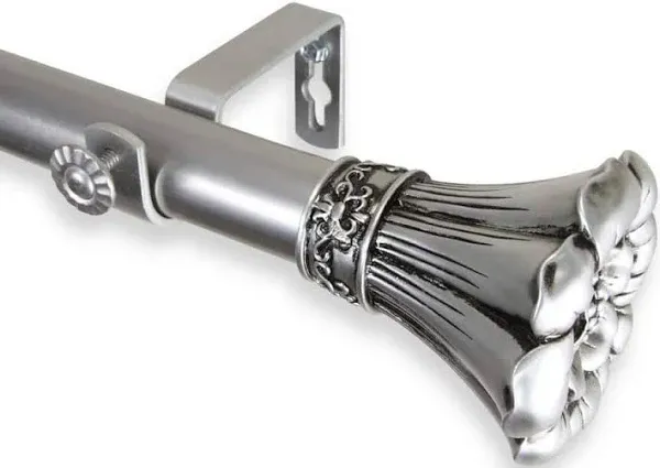 Blossom 1" Single Curtain Rod