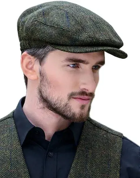 Mucros Weavers Kerry Cap Irish Hat for Men