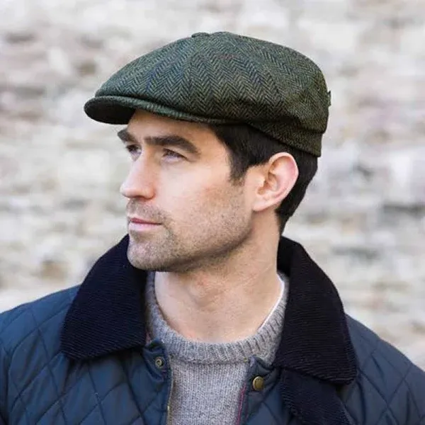 Mucros Weavers Trinity Irish Flat Cap Men