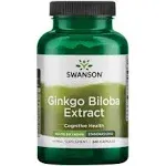 Swanson Ginkgo Biloba Extract 60 mg 240 Capsules