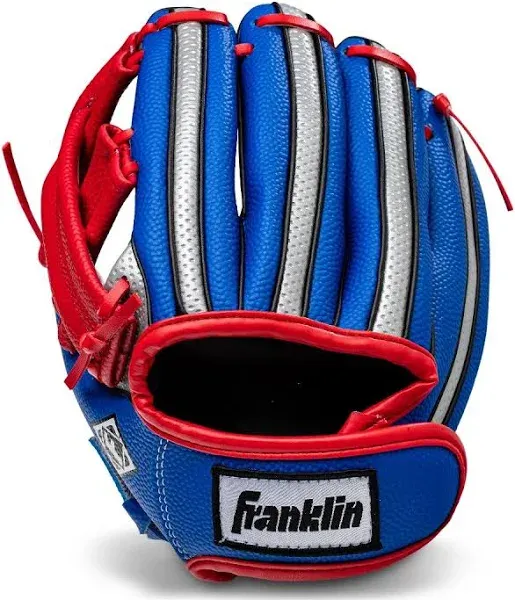 Franklin Sports Air Tech Right Handed Throw Youth Baseball Glove, 9-Inch RTP 9N