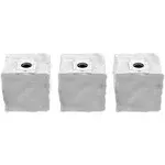 Greenworks GRV-3011 Robotic Vacuum Replacement Dirt Disposal Bags, 3-Pack, White