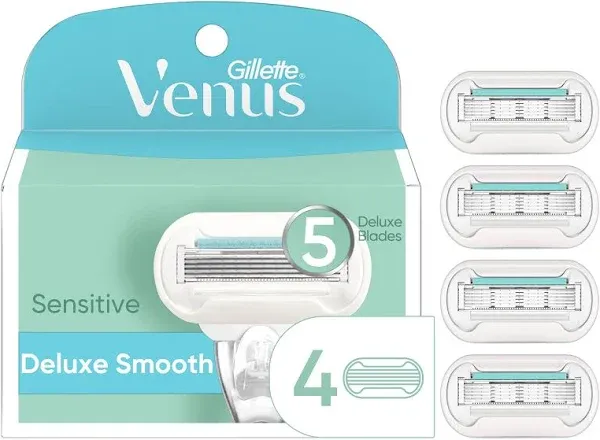 Gillette Venus Women's Embrace Sensitive Razor Blade Refills