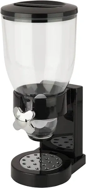 Honey-Can-Do Dry Food Dispensing Control Black/Chrome