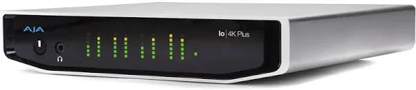 AJA Video Systems Io 4K Plus Professional Video I/O - HDMI &amp; SDI Used