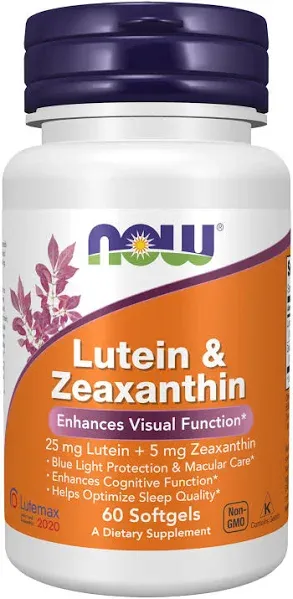 Now Foods Lutein & Zeaxanthin Softgels