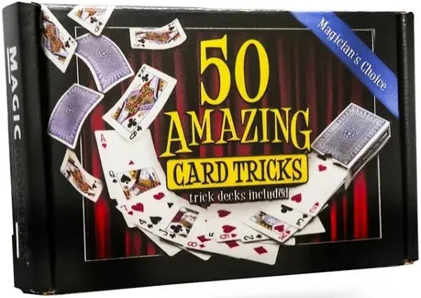 Magic Makers 50 Amazing Card Tricks Kit