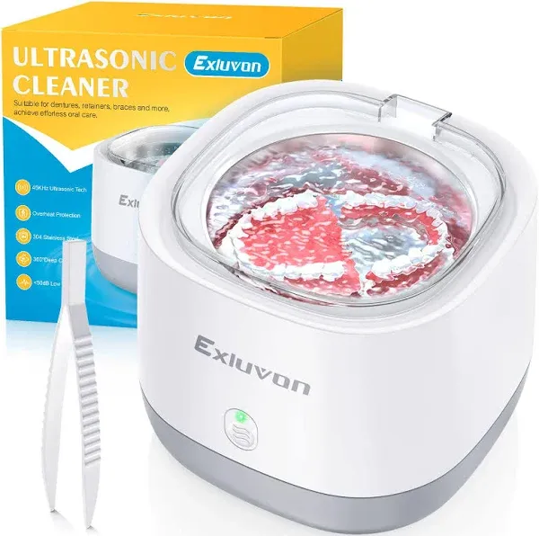 Exluvon Ultrasonic Retainer Cleaner