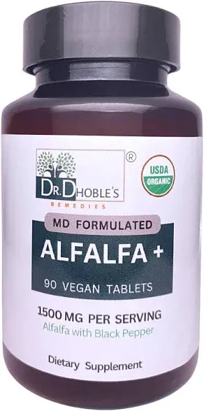 DR. DHOBLE’S Remedies Alfalfa+ MD Formulated Advanced Alfalfa Delivery Formula