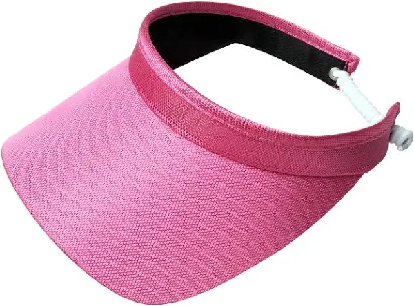 Classic Solid Coil Visor, Ladies Visor Hat, Sun Visor for Women, Golf Visor w...