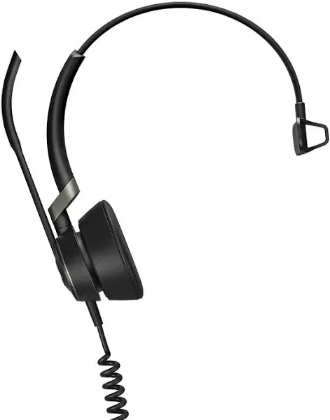 Jabra Engage 50 Wired Headset, Stereo – Telephone Headset with 3-Microphone System, Blocks Out Background Noise for Increased Agent Focus, Call Center Headset Features Enhanced Hearing Protection