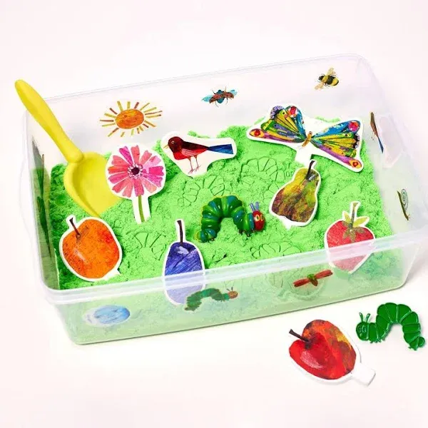 Very Hungry Caterpillar Sensory Bin