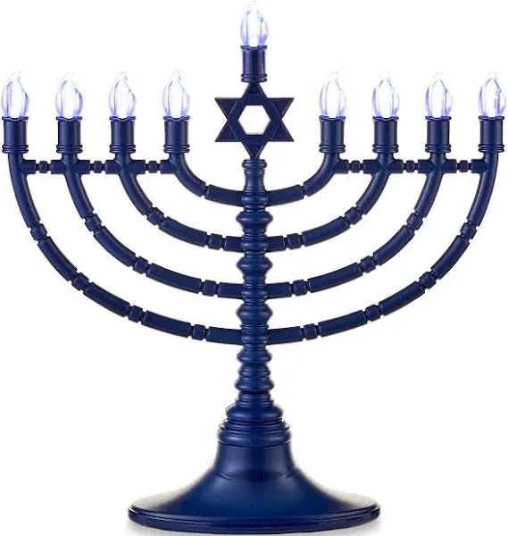 Rite Lite Blue LED Menorah