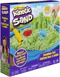 Kinetic Sand - Sandbox Playset - Green Sand