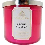 White Barn Bath and Body Works 3 Wick Scented Candle Cactus Blossom 14.5 Ounce