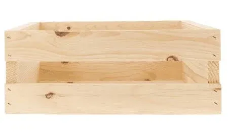 Good Wood by Leisure Arts® 11.5" Wood Crate