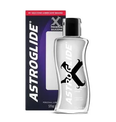 Astroglide X Premium Waterproof Silicone Personal Lubricant (5 fl oz)