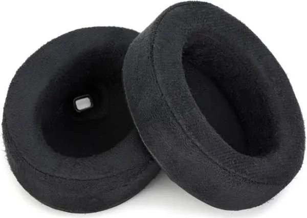 Dekoni Replacement for Sony WH-1000Xm4 Wireless Headphone Earpads, Foam Ear Cushions, 1 Pair (Choice Suede, Black)