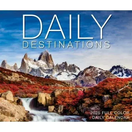 Daily Destinations 2025 6.2 X 5.4 Box Calendar (Calendar)