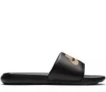 Men's Nike Victori One Slide (Black/Gold) 13