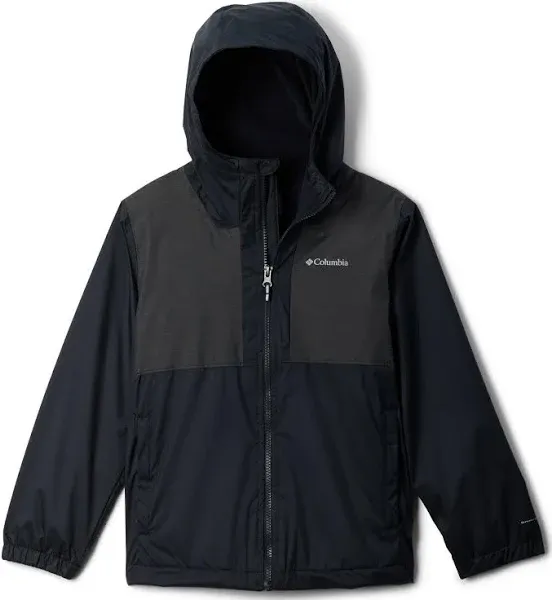 Columbia Boys' Rainy Trails II Fleece Lined Jacket