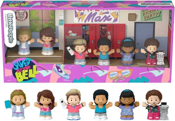 Little People Collector Saved by The Bell Special Edition Set