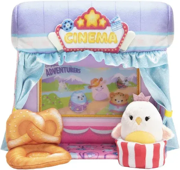 Squishmallows Squishville Cinema Deluxe Play Scene