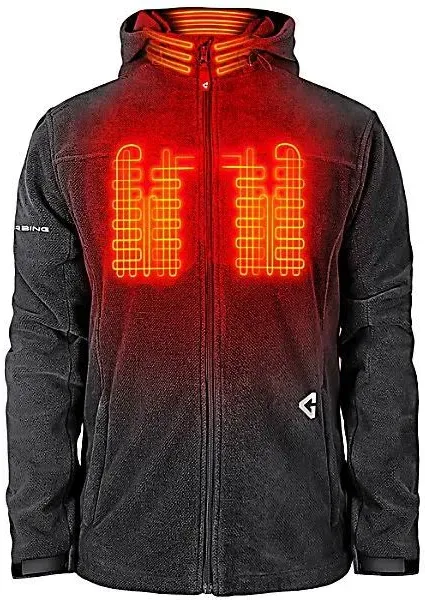 Gerbing Men's Thermite Fleece Heated Jacket 2.0