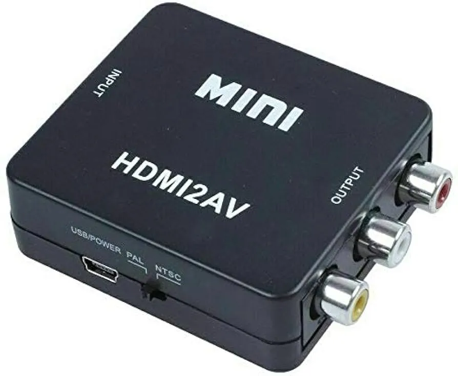 HDMI To RCA AV Adapter Converter Cable CVBS 3RCA 1080P Composite Video Audio