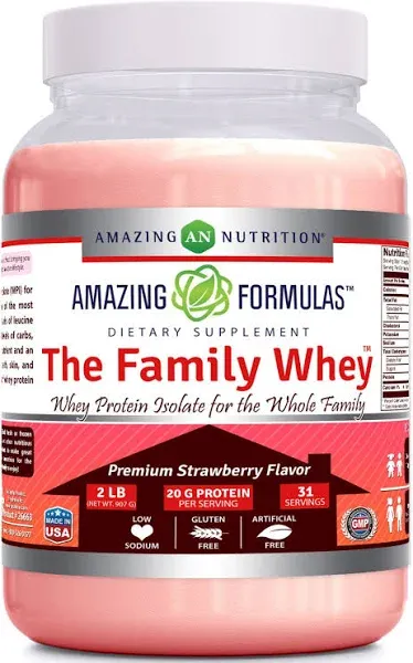 Amazing Formulas The Family Whey Protein Powder