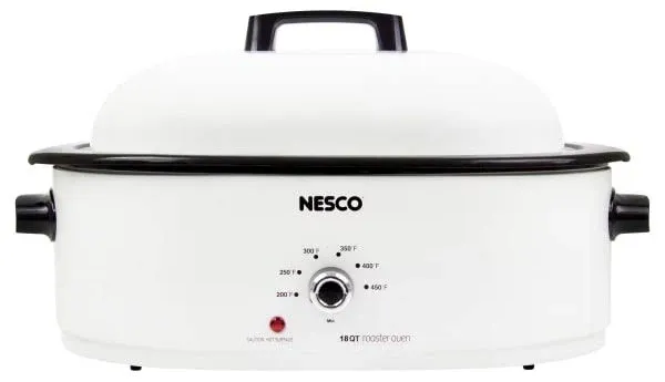 Nesco MWR18-14 Roaster Oven, 18 Quart, White |