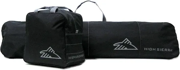 New High Sierra Snowboard Sleeve And Boot Bag Combo In Black/Mercury