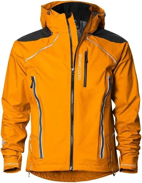 Showers Pass Men's Refuge Cycling Rain Jacket with Beacon Lights