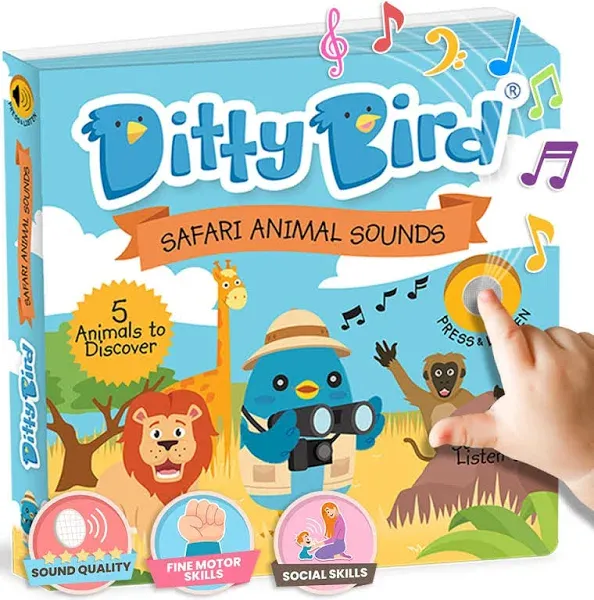 Ditty Bird Safari Animal Sounds