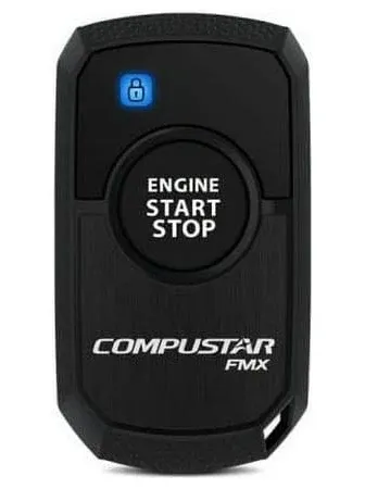 Compustar 1WR3R-FM 1 Way 1 Button LED Replacement FM Remote 3000&#039; range