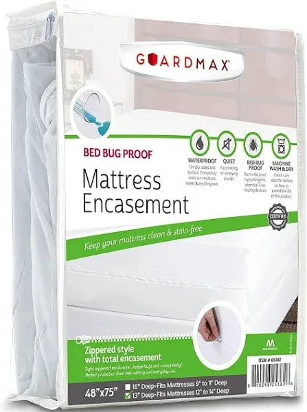 Guardmax Zippered Mattress Encasements