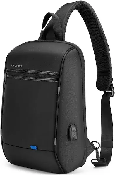 Mens Sling Laptop Backpack Slim Casual Daypack Single Shoulder Sling Backpack...