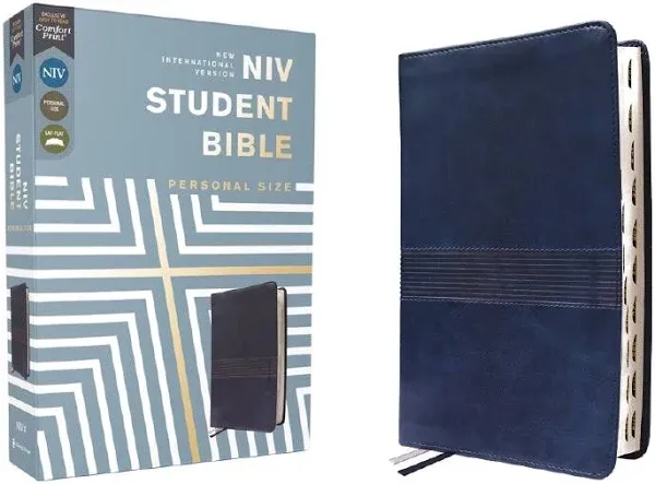 NIV, Student Bible, Personal Size, Thumb Indexed, Comfort Print